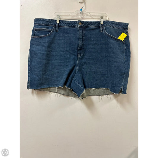 Shorts By Ava & Viv In Blue Denim, Size: 26