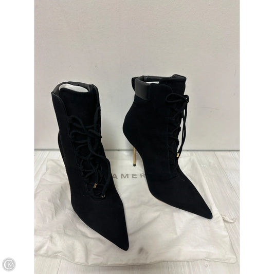 Boots Ankle Heels By Good American In Black, Size: 7.5