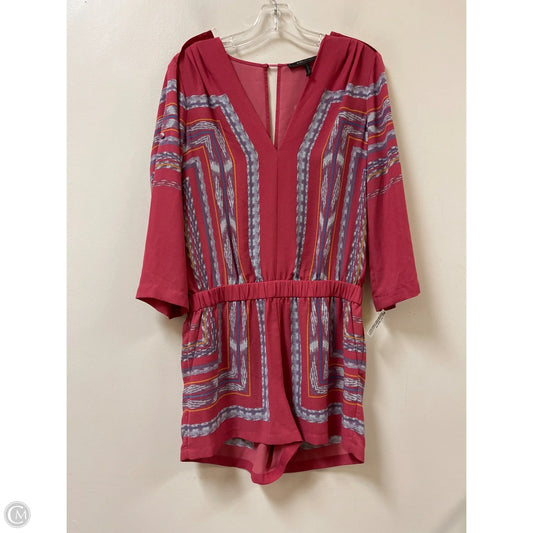 Romper By Bcbgmaxazria In Pink, Size: S