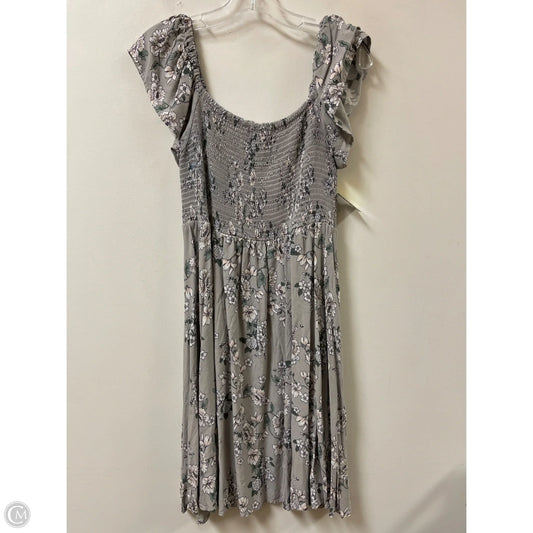 Dress Casual Midi By Torrid In Grey, Size: 1x