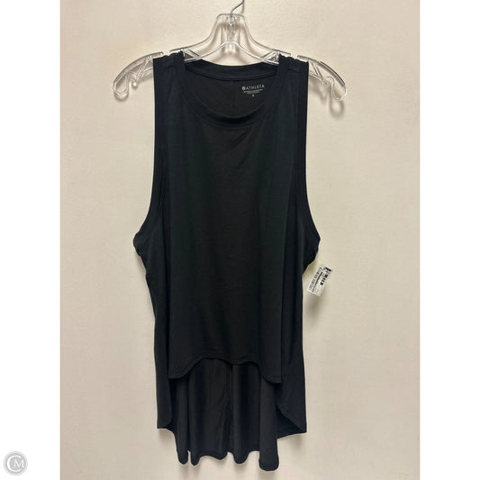 Athletic Tank Top By Athleta In Black, Size: S