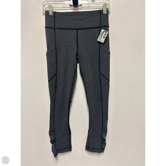 Athletic Leggings By Lululemon In Grey, Size: 6