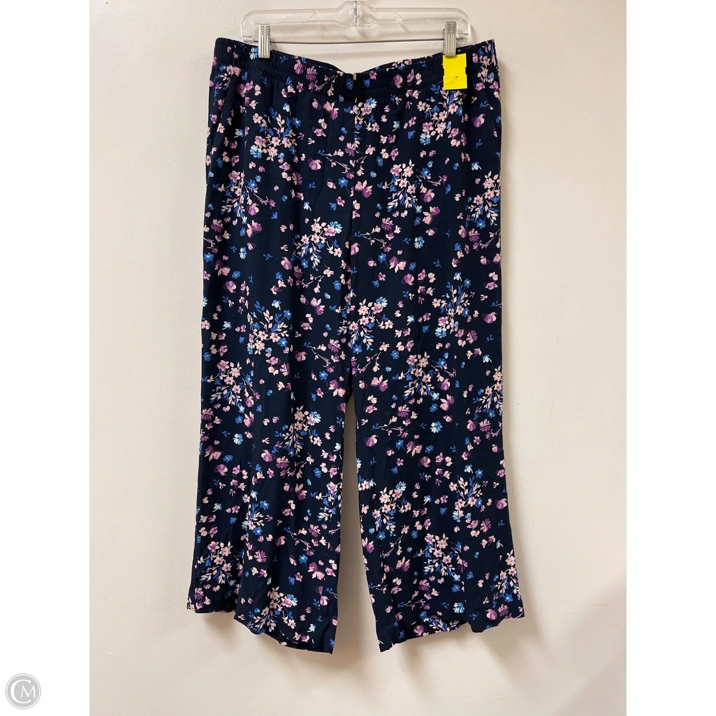 Pants Wide Leg By J. Jill In Floral Print, Size: 12