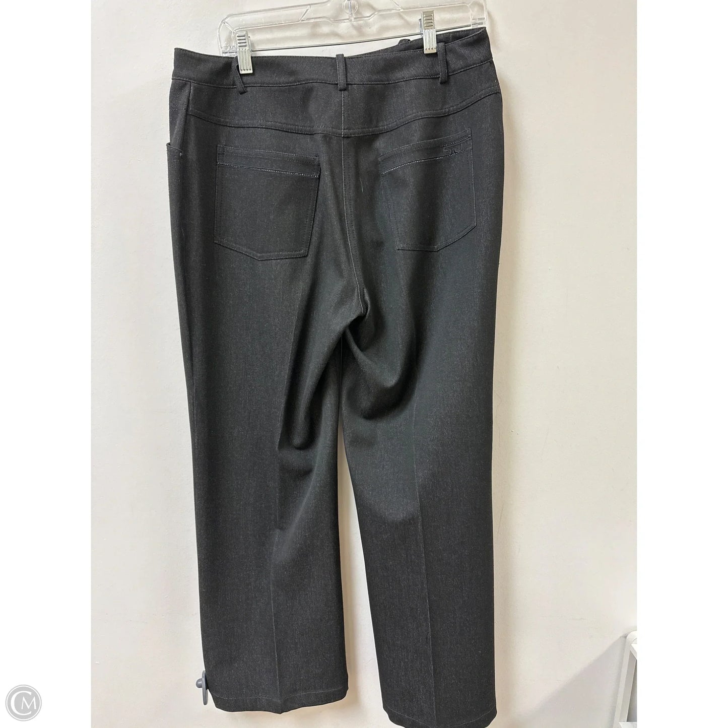 Pants Luxury Designer By St John Collection In Grey, Size: 12