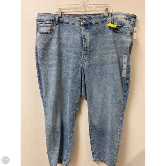 Jeans Straight By Old Navy In Blue Denim, Size: 28