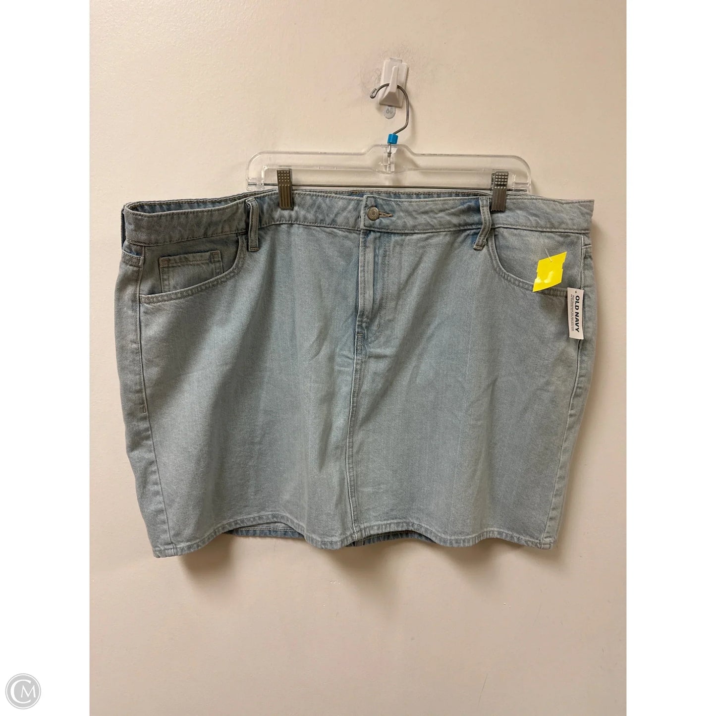 Skirt Mini & Short By Old Navy In Blue Denim, Size: 22