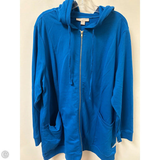 Jacket Other By Woman Within In Blue, Size: 3x