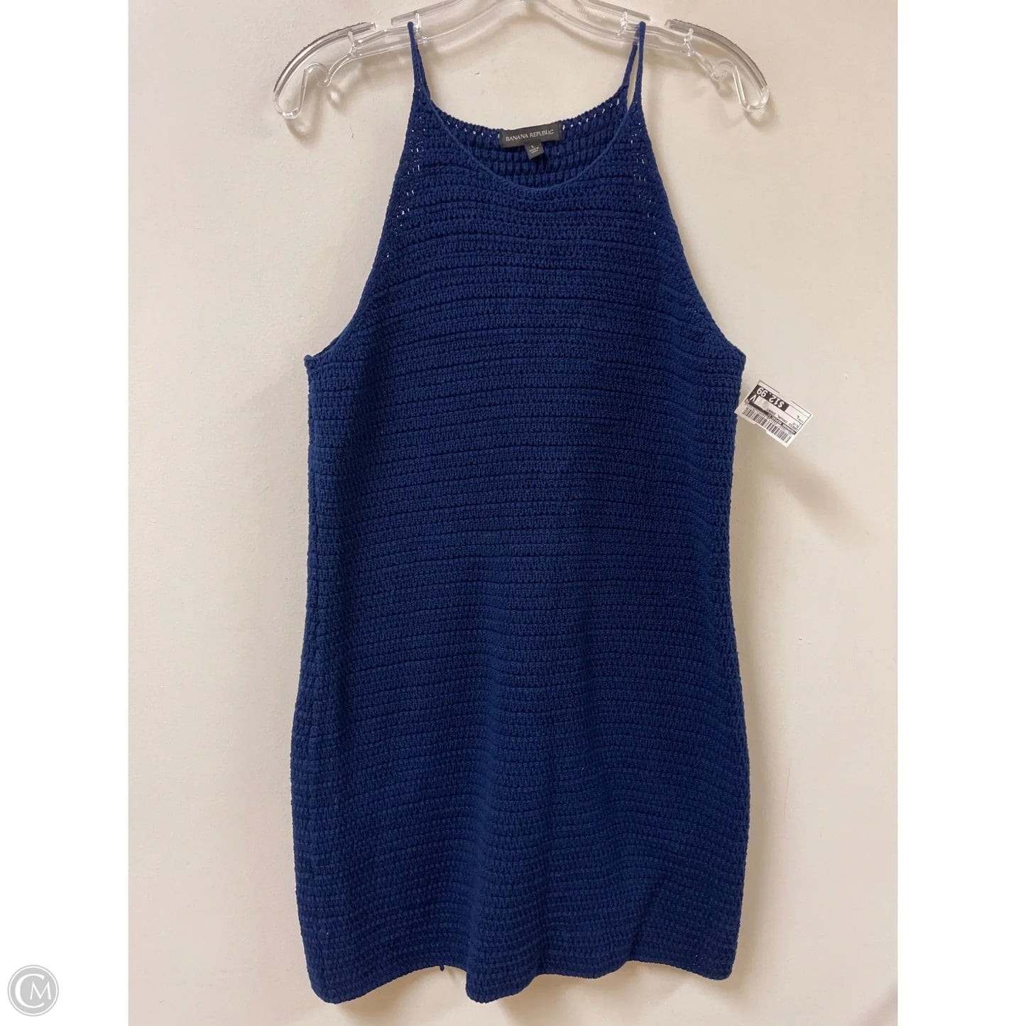 Dress Casual Short By Banana Republic In Blue, Size: L