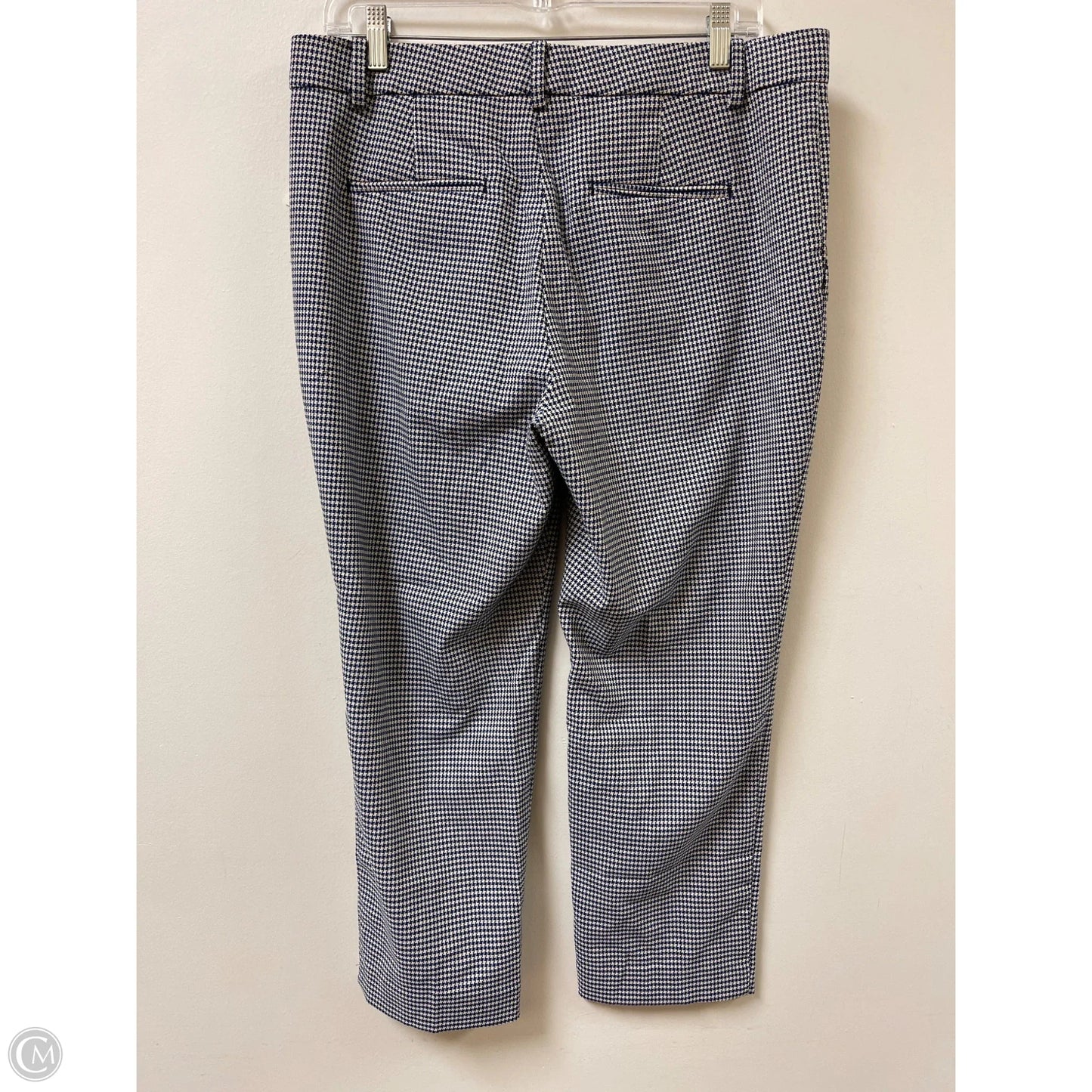 Pants Other By Ann Taylor In Blue & Cream, Size: 10p