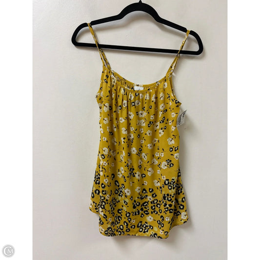 Top Sleeveless By Cabi In Yellow, Size: S