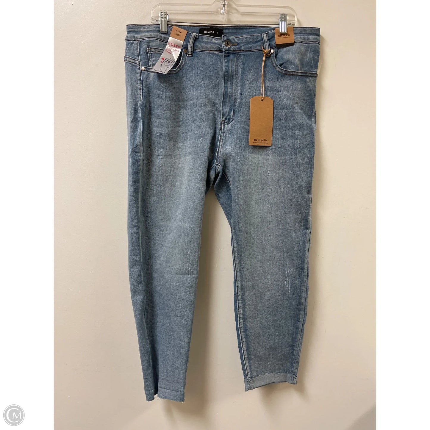 Jeans Skinny By Clothes Mentor In Blue Denim, Size: 22
