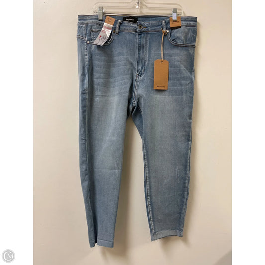 Jeans Skinny By Clothes Mentor In Blue Denim, Size: 22