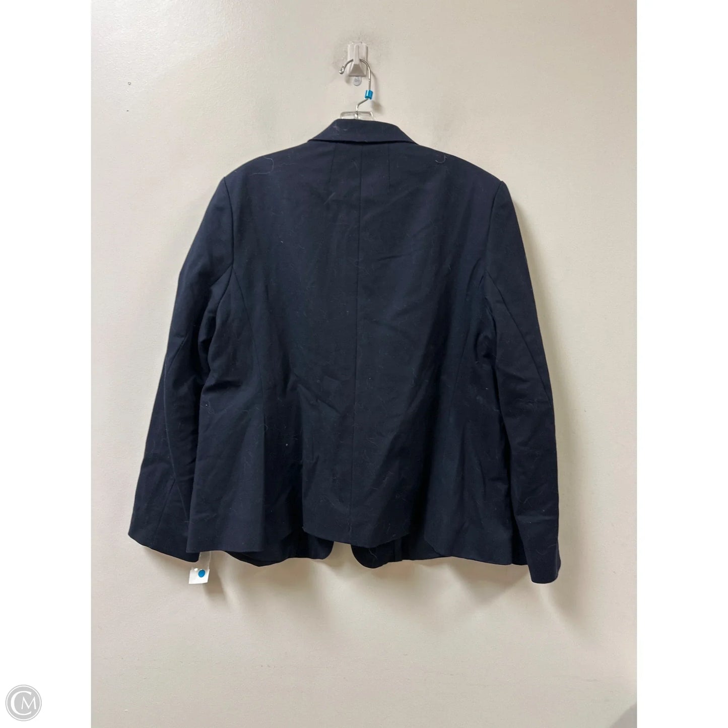 Blazer By Free Assembly In Navy, Size: 1x