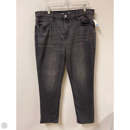 Jeans Boyfriend By Old Navy In Grey Denim, Size: 12