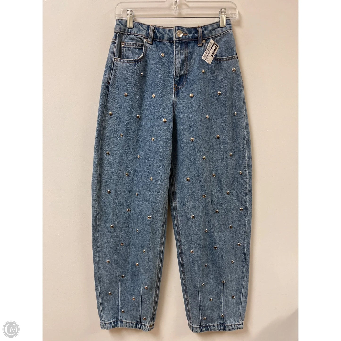 Jeans Wide Leg By Future Collective In Blue Denim, Size: 0