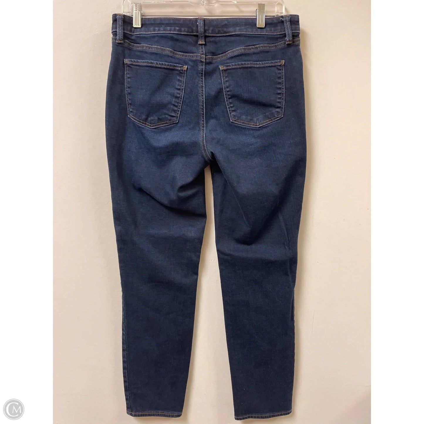 Jeans Skinny By Talbots In Blue Denim, Size: 8
