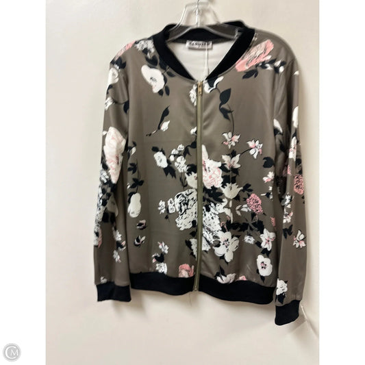 Jacket Other By Ecowish In Floral Print, Size: M