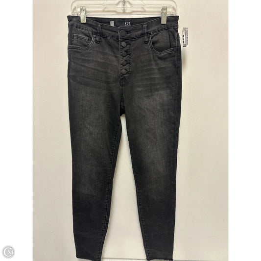 Jeans Skinny By Kut In Grey Denim, Size: 4