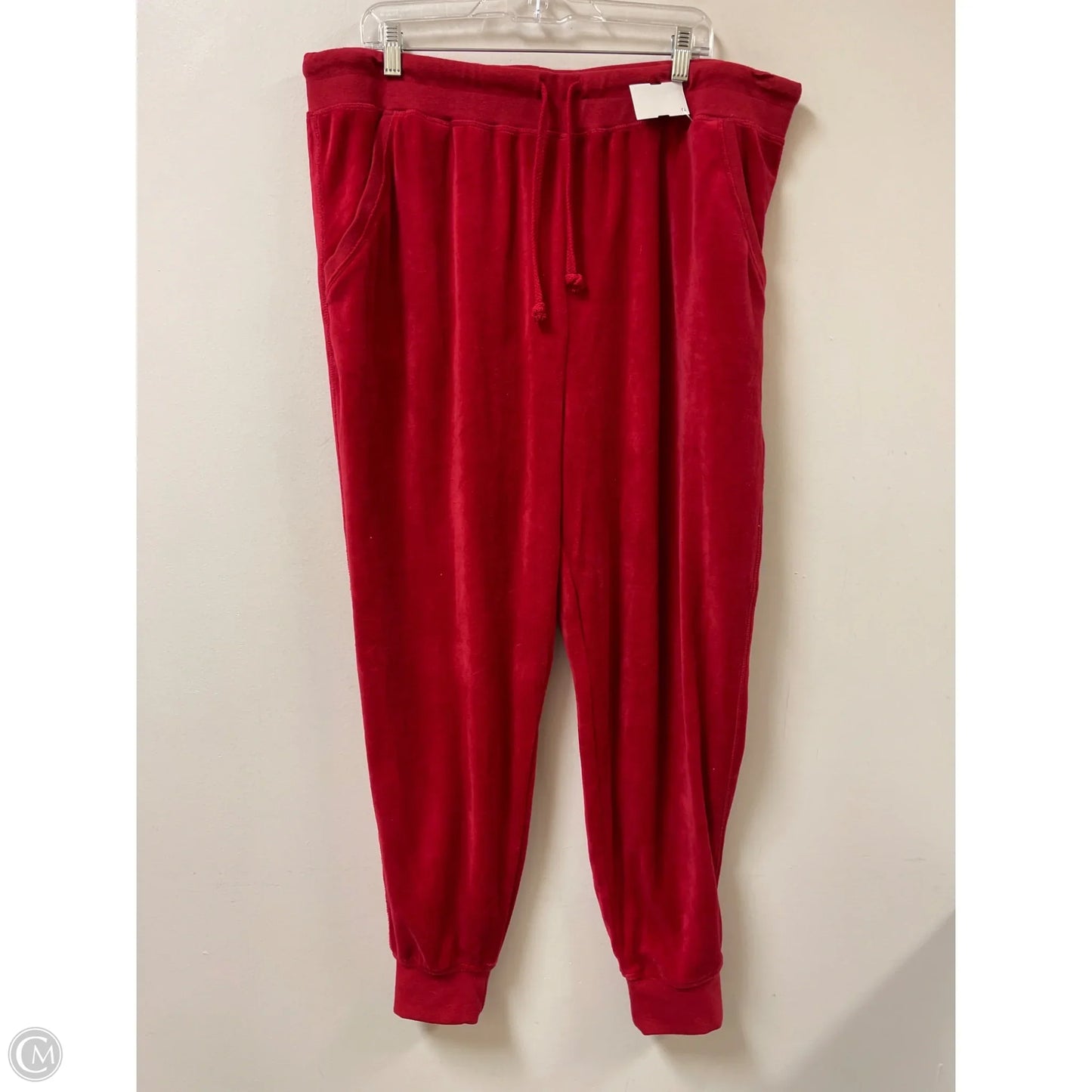 Pants Lounge By Fashion Nova In Red, Size: 20