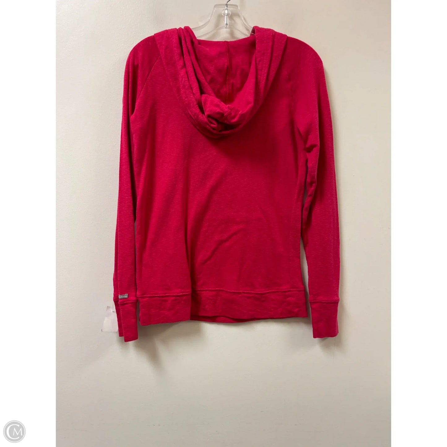 Athletic Sweatshirt Hoodie By Columbia In Pink, Size: L
