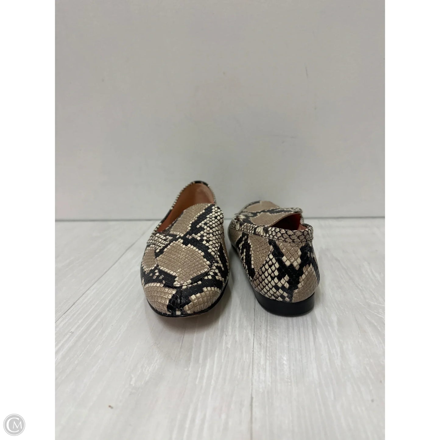 Shoes Flats By J. Crew In Snakeskin Print, Size: 8.5