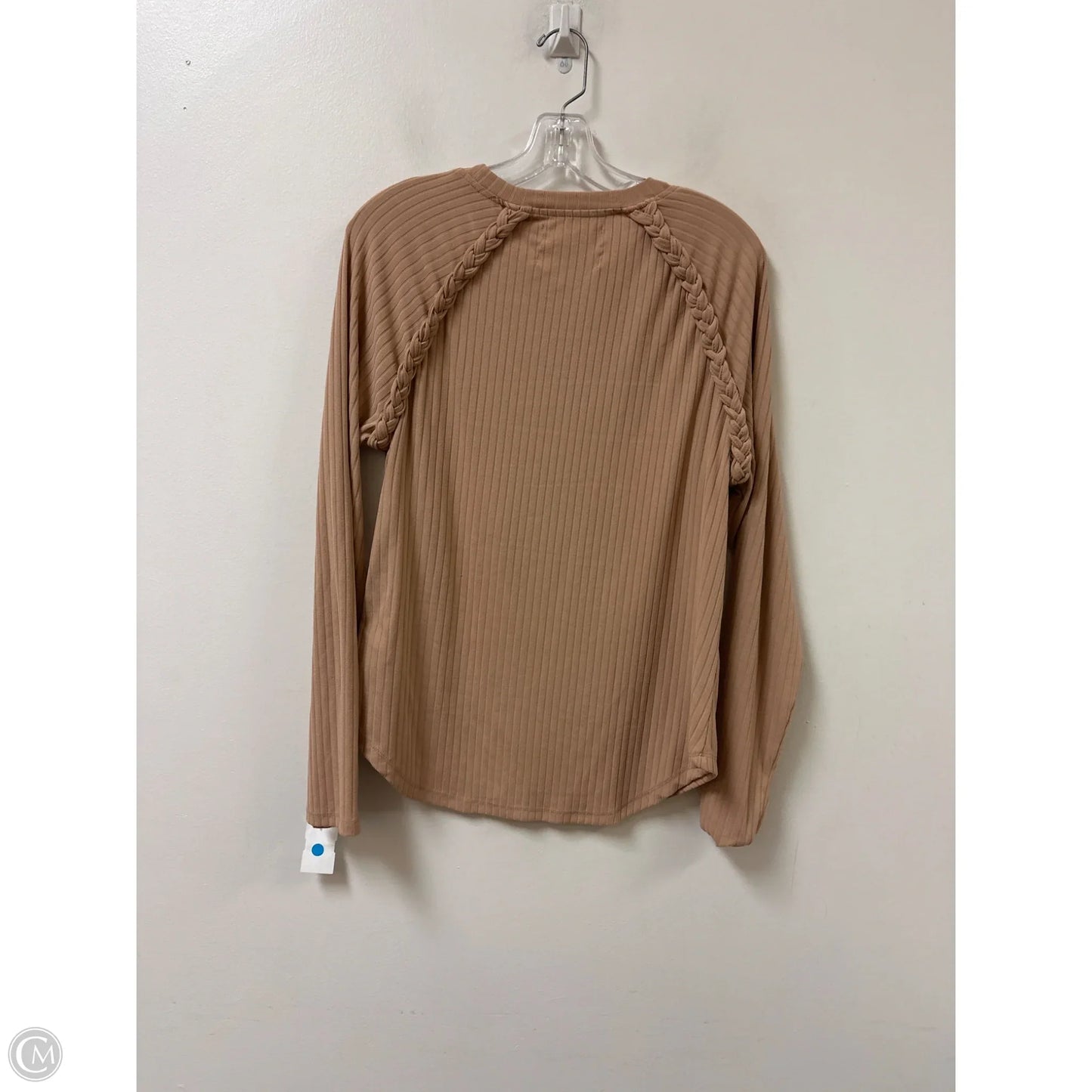 Top Long Sleeve By Cupio In Cream, Size: L