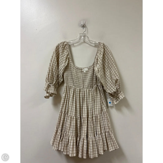 Dress Casual Short By Mable In Cream, Size: S