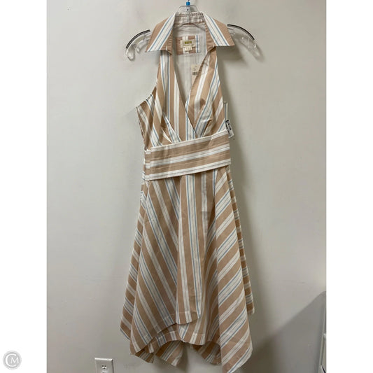 Dress Casual Midi By Maeve In Striped Pattern, Size: S