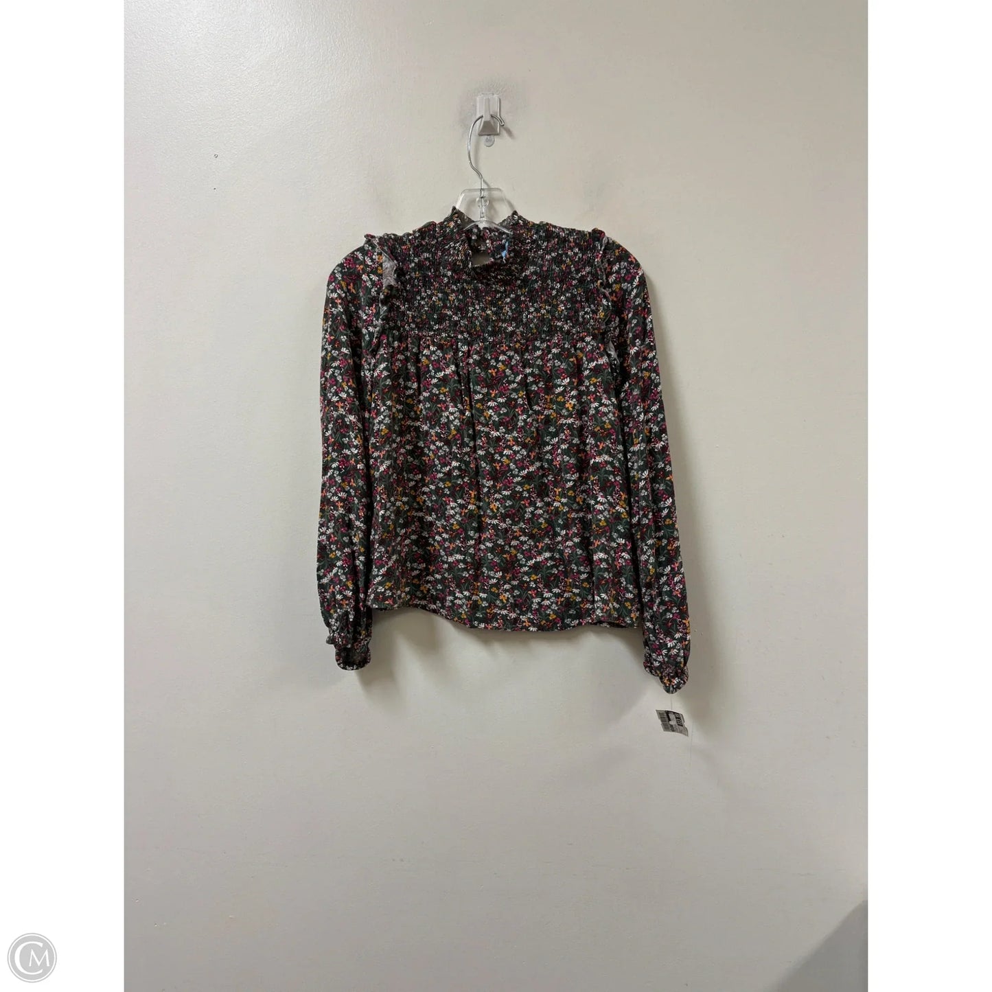 Top Long Sleeve By Draper James In Floral Print, Size: L