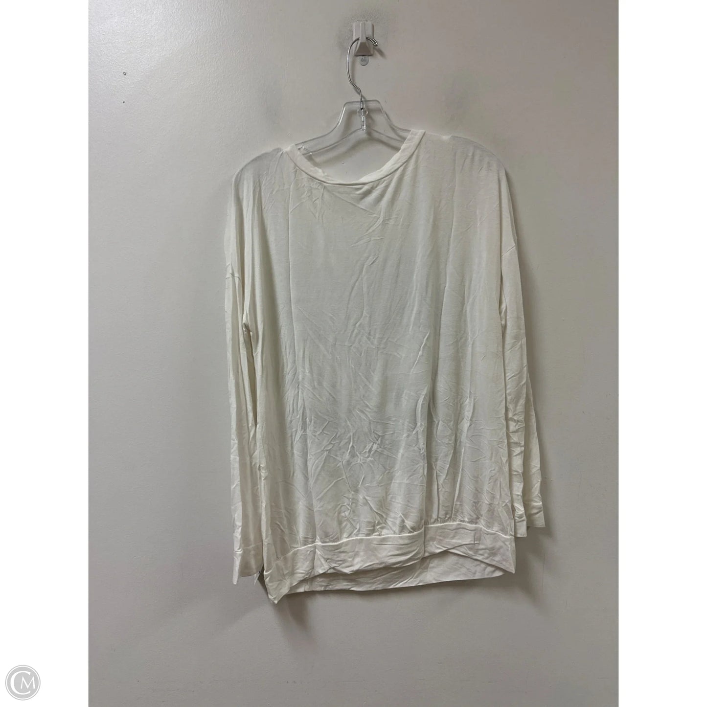 Top Long Sleeve By Blumin In White, Size: M
