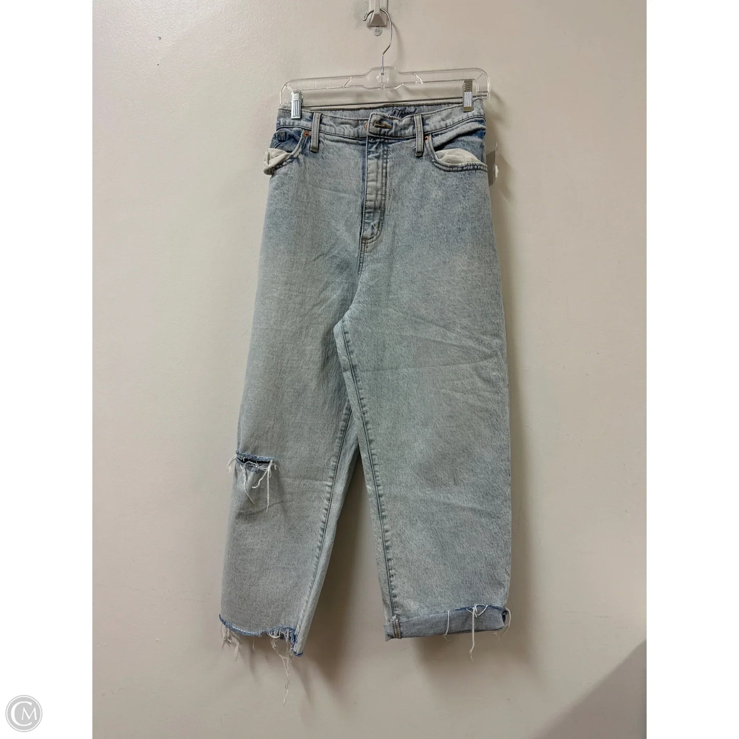 Jeans Straight By Universal Thread In Blue Denim, Size: 16