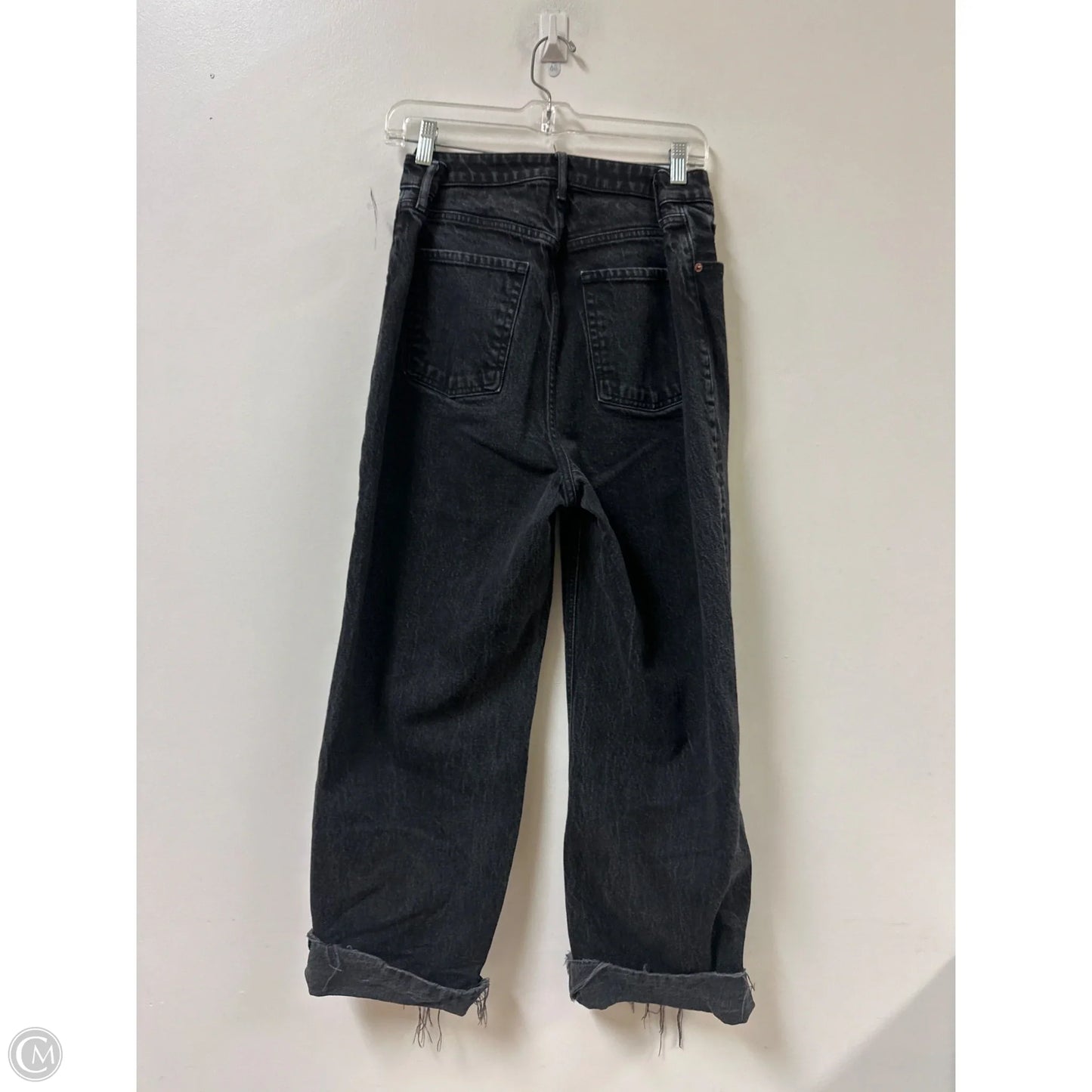 Jeans Wide Leg By Old Navy In Black Denim, Size: 16