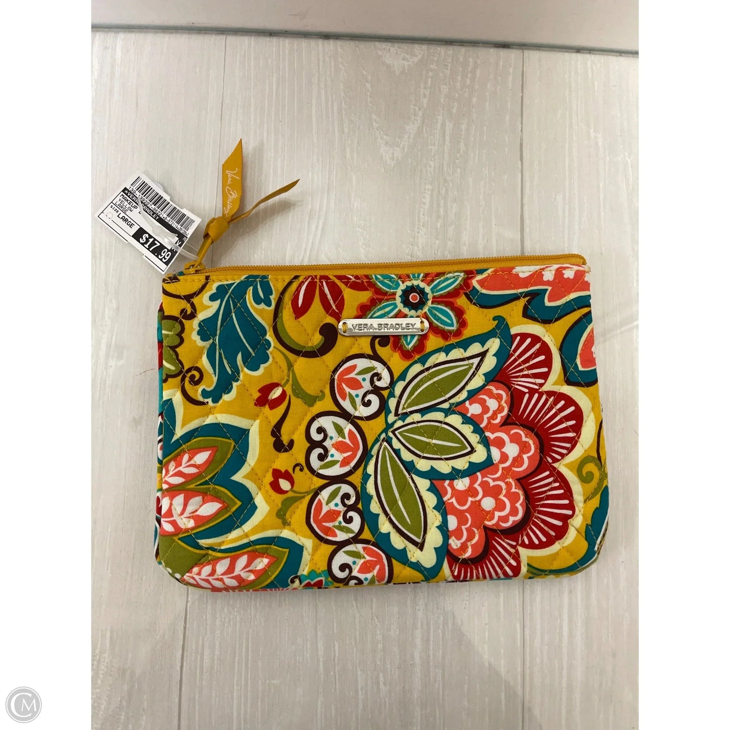 Makeup Bag By Vera Bradley, Size: Large