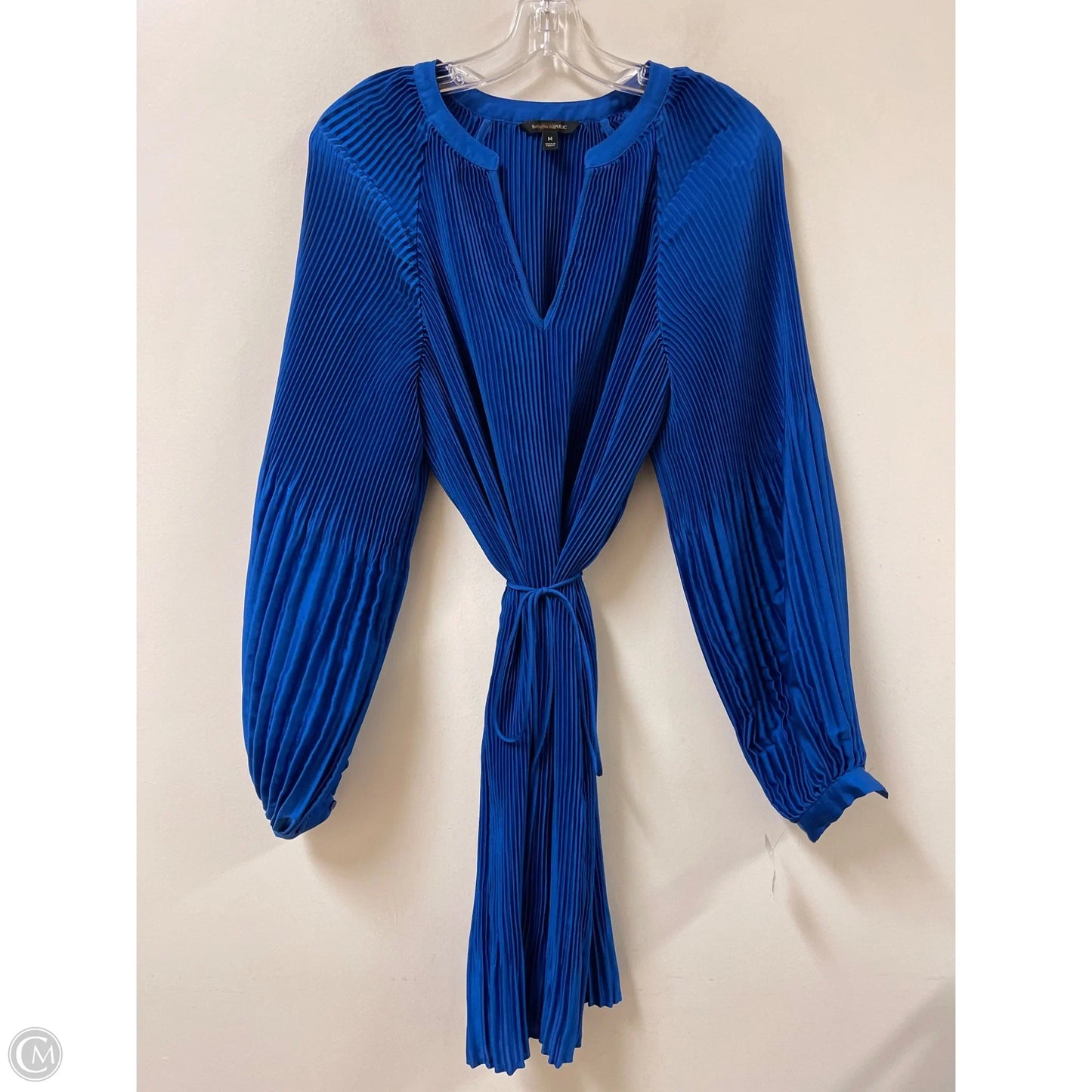 Dress Casual Short By Banana Republic In Blue, Size: M