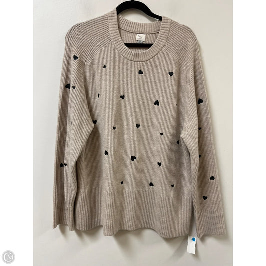 Sweater By A New Day In Black & Brown, Size: Xl