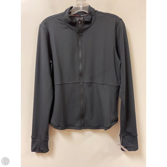 Athletic Jacket By Spyder In Black, Size: M