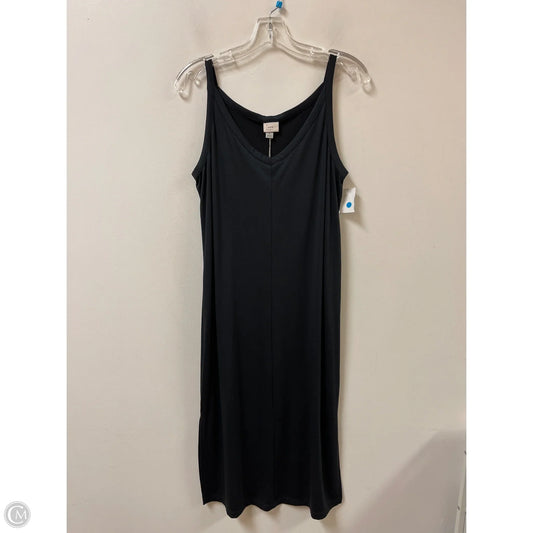 Dress Casual Midi By A New Day In Black, Size: S