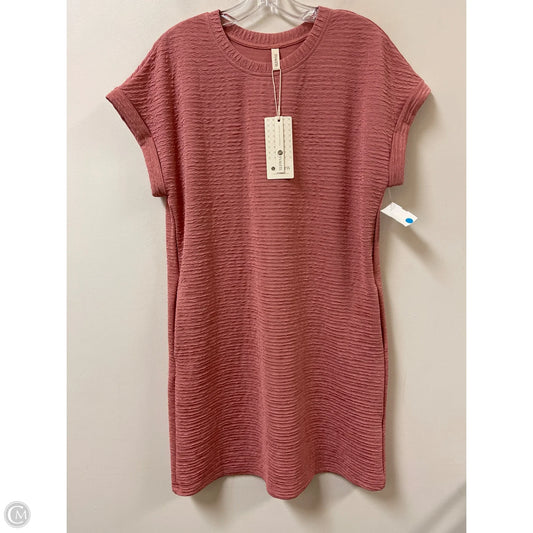 Dress Casual Short By Clothes Mentor In Pink, Size: M