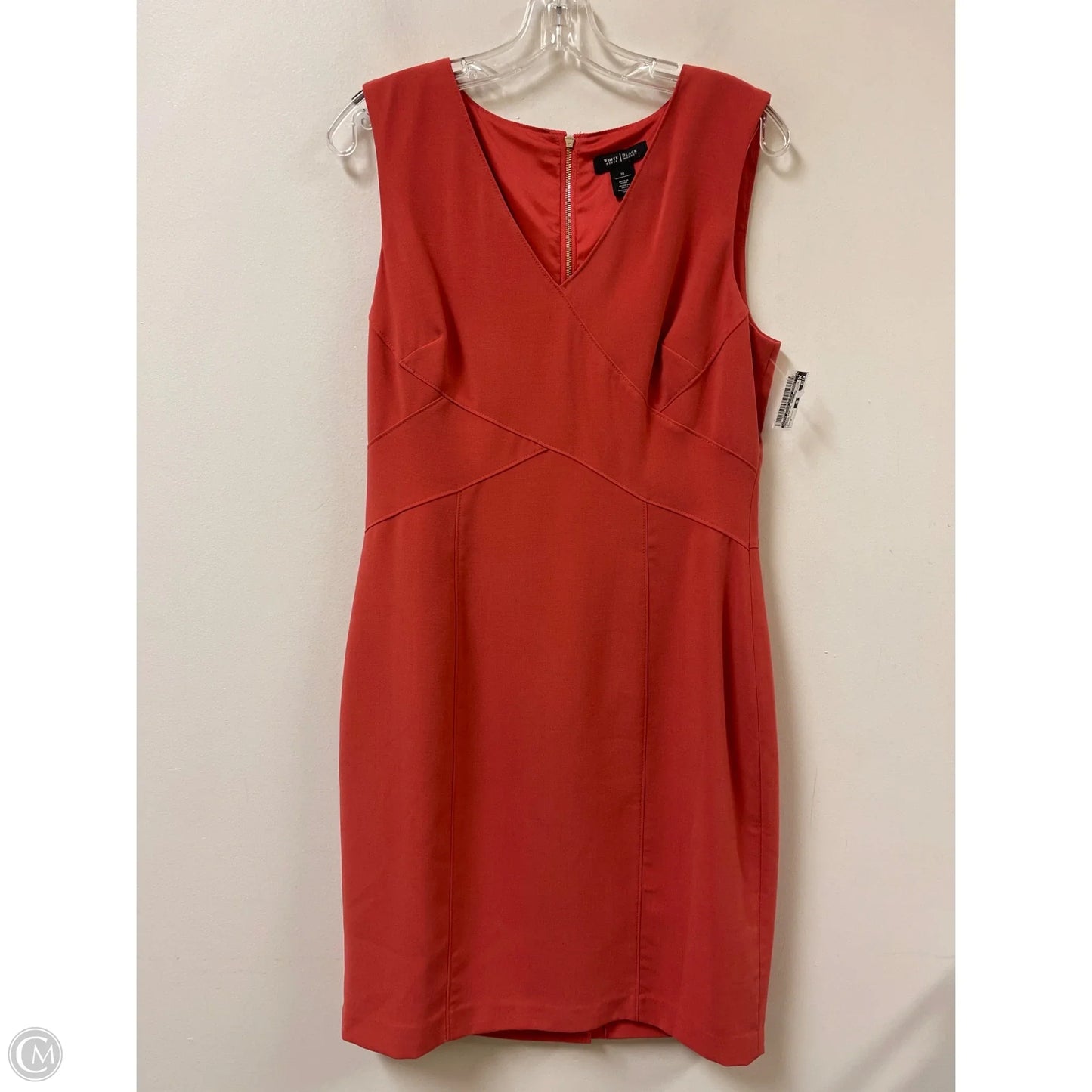 Dress Casual Short By White House Black Market In Orange, Size: M