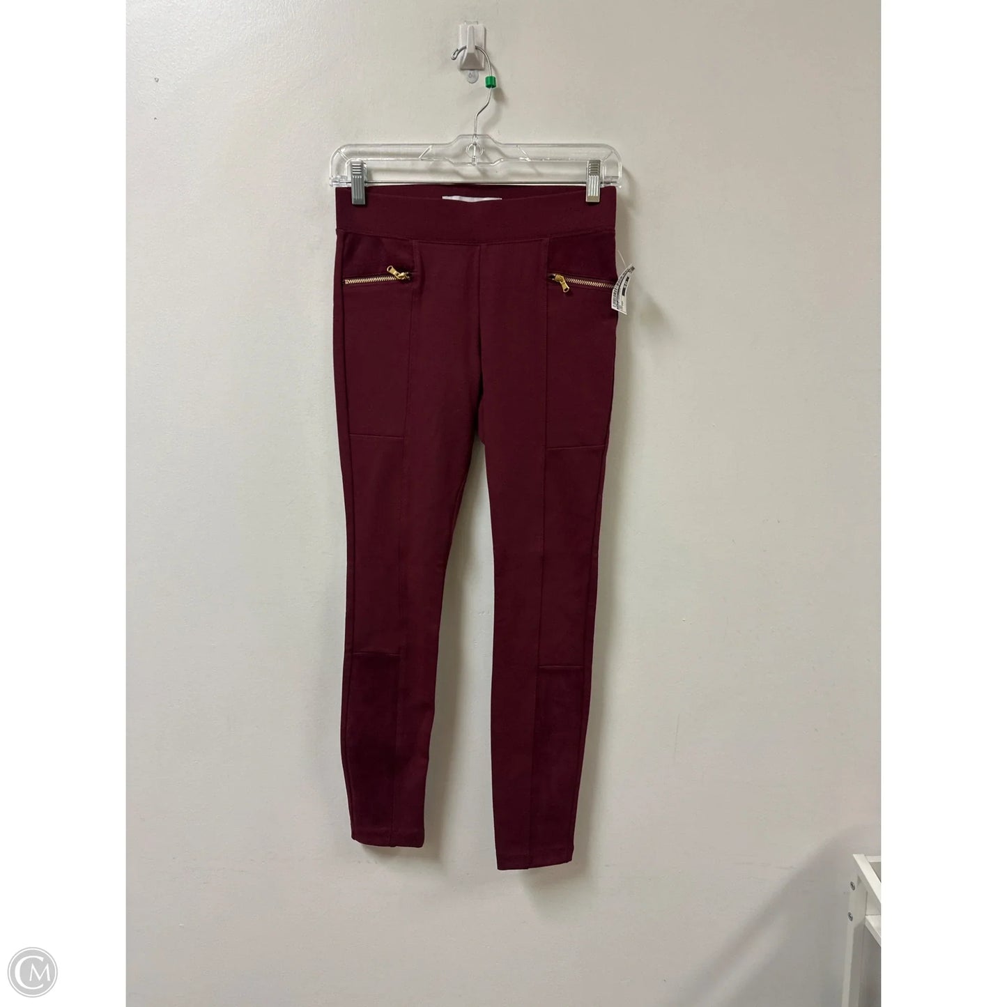 Pants Leggings By Old Navy In Red, Size: Xsp