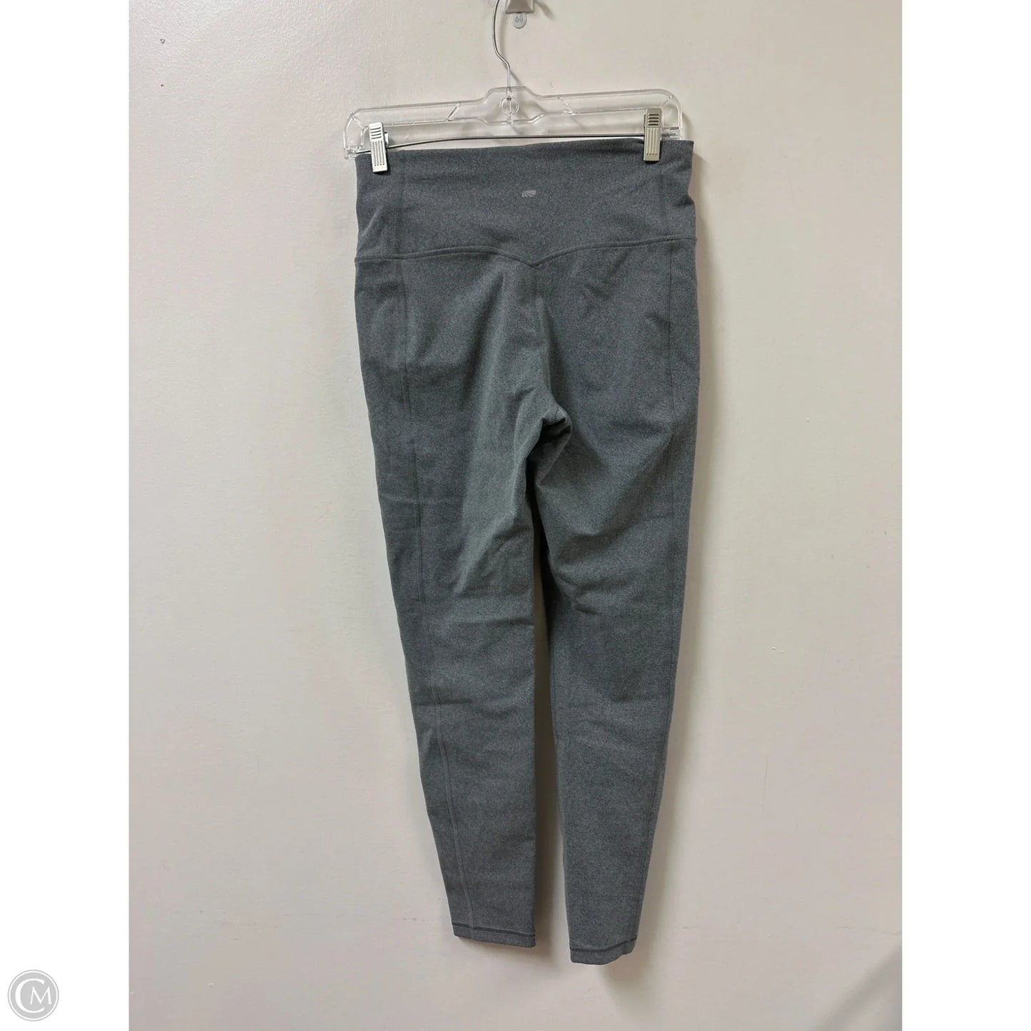 Athletic Leggings By Asics In Grey, Size: Xs