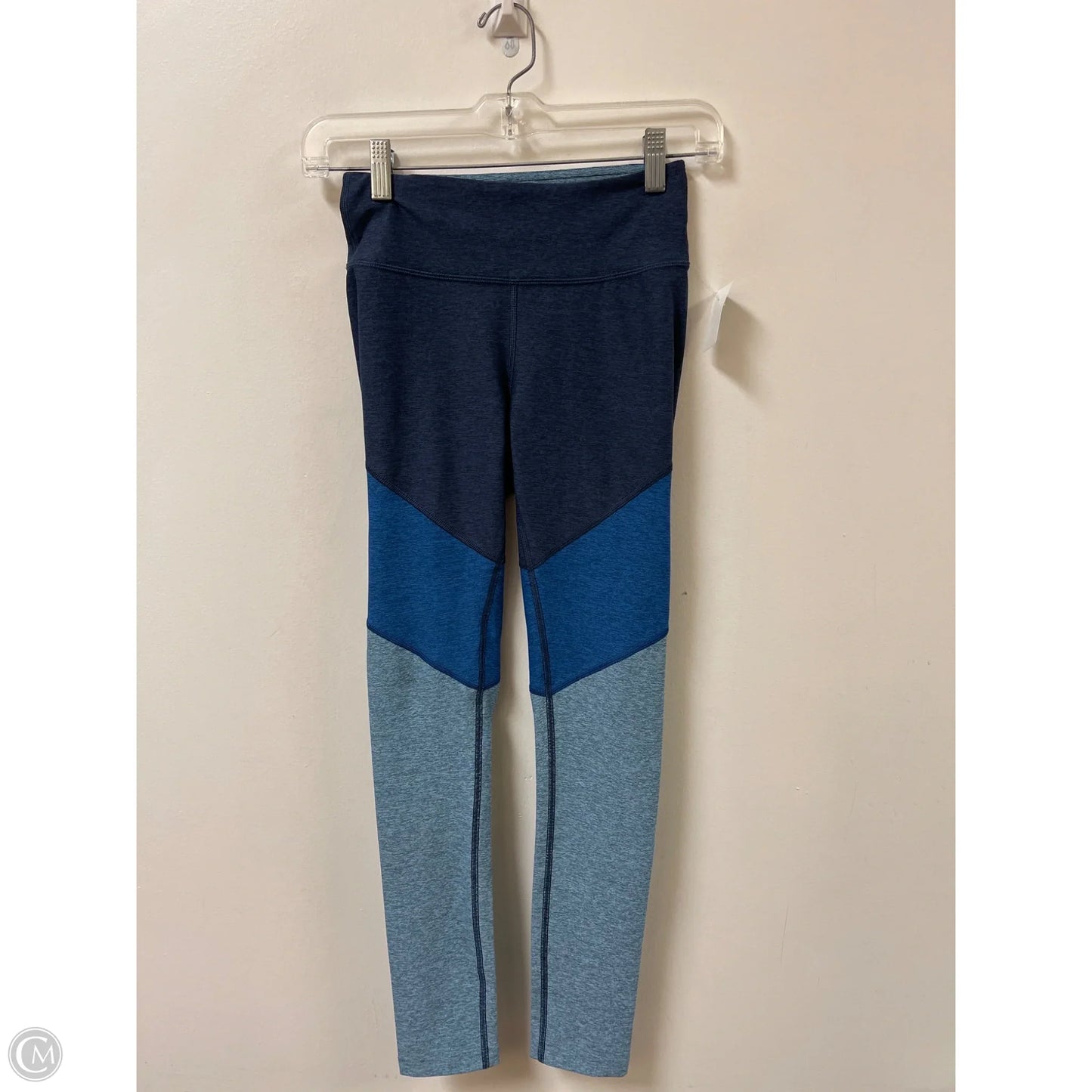 Athletic Leggings By Outdoor Voices In Blue, Size: Xs