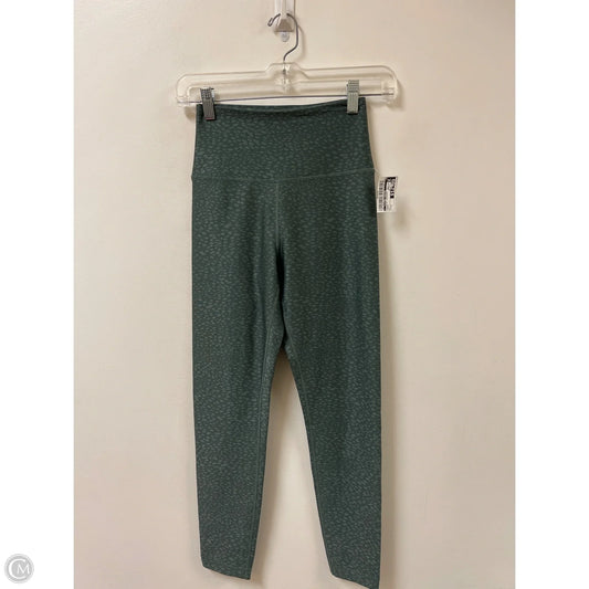Athletic Leggings By Clothes Mentor In Green, Size: S