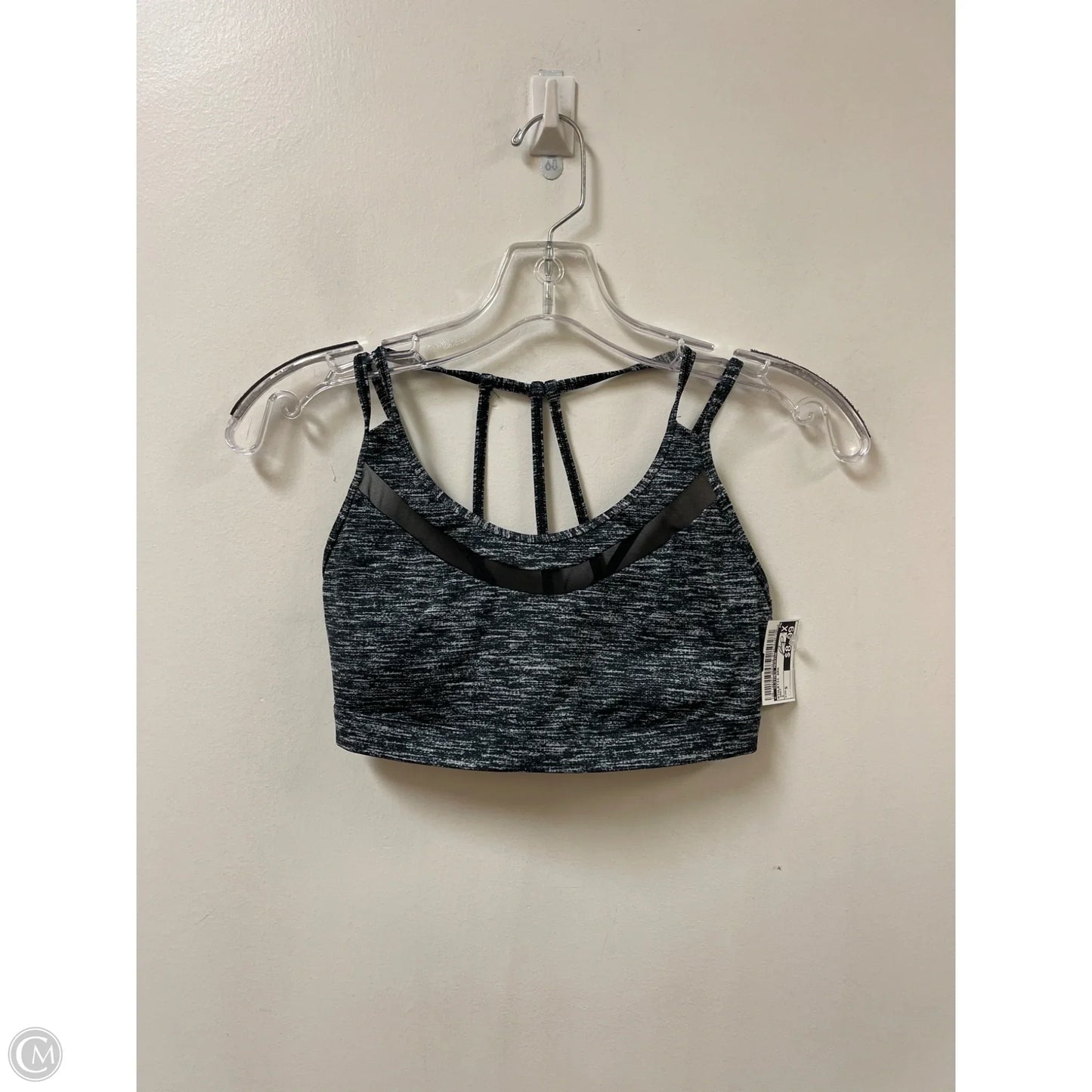 Athletic Bra By Clothes Mentor In Grey, Size: S