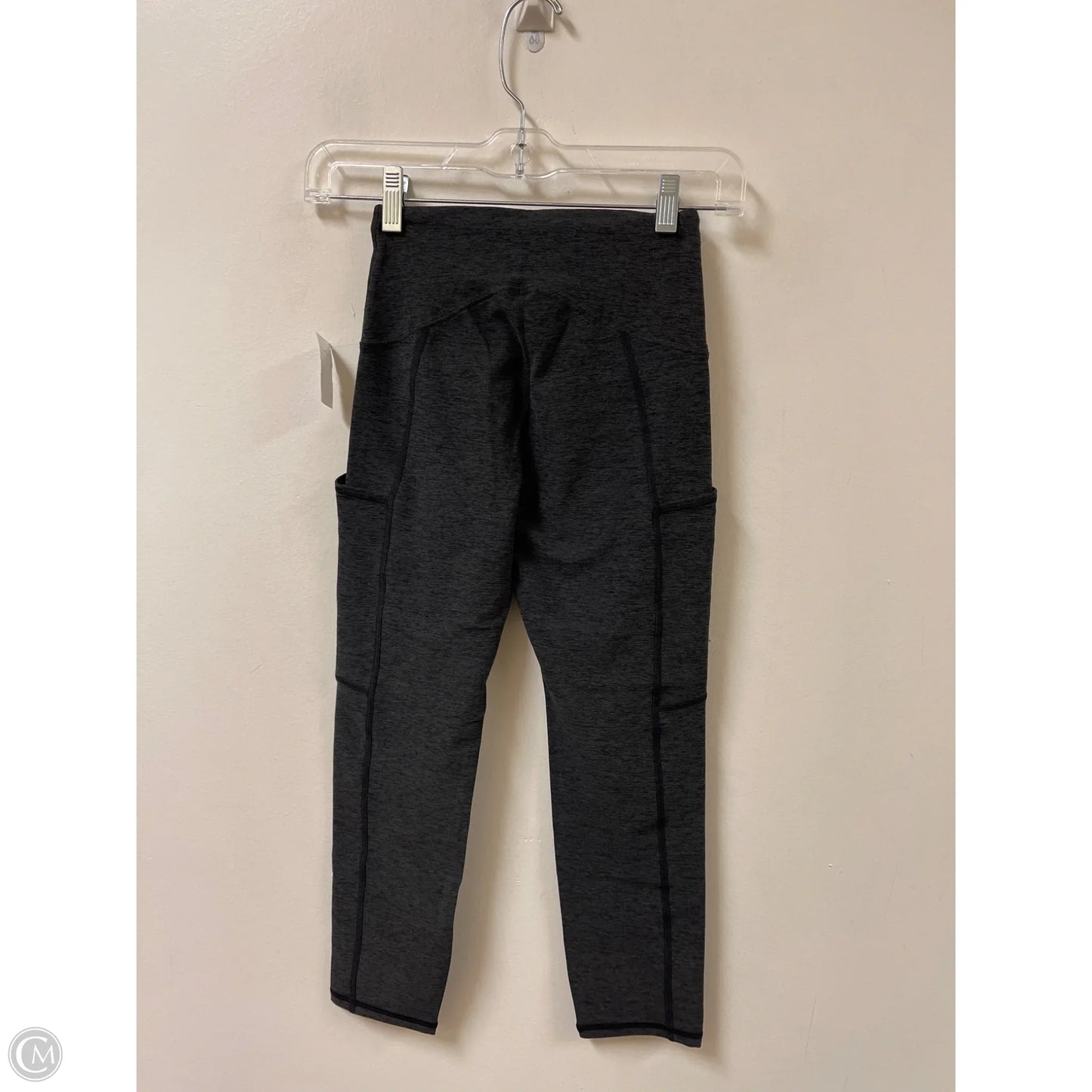 Athletic Leggings By Kirkland In Grey, Size: Xs