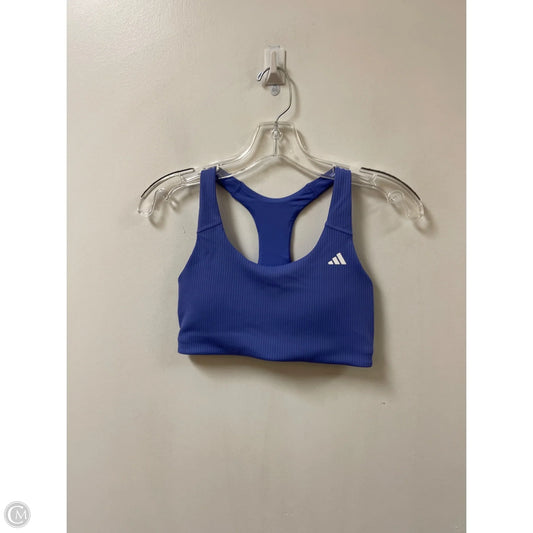 Athletic Bra By Adidas In Purple, Size: S