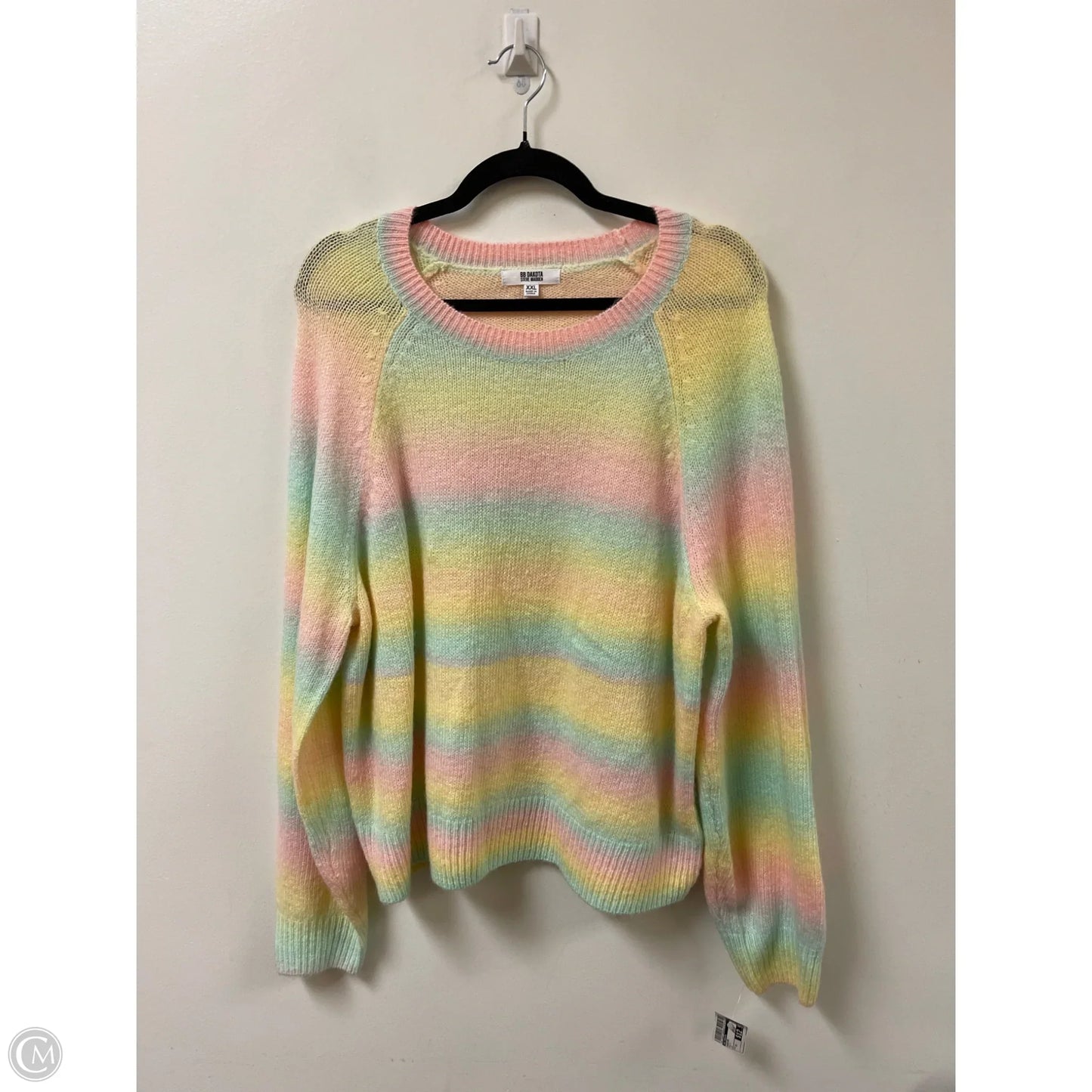 Sweater By Bb Dakota In Multi-colored, Size: 1x