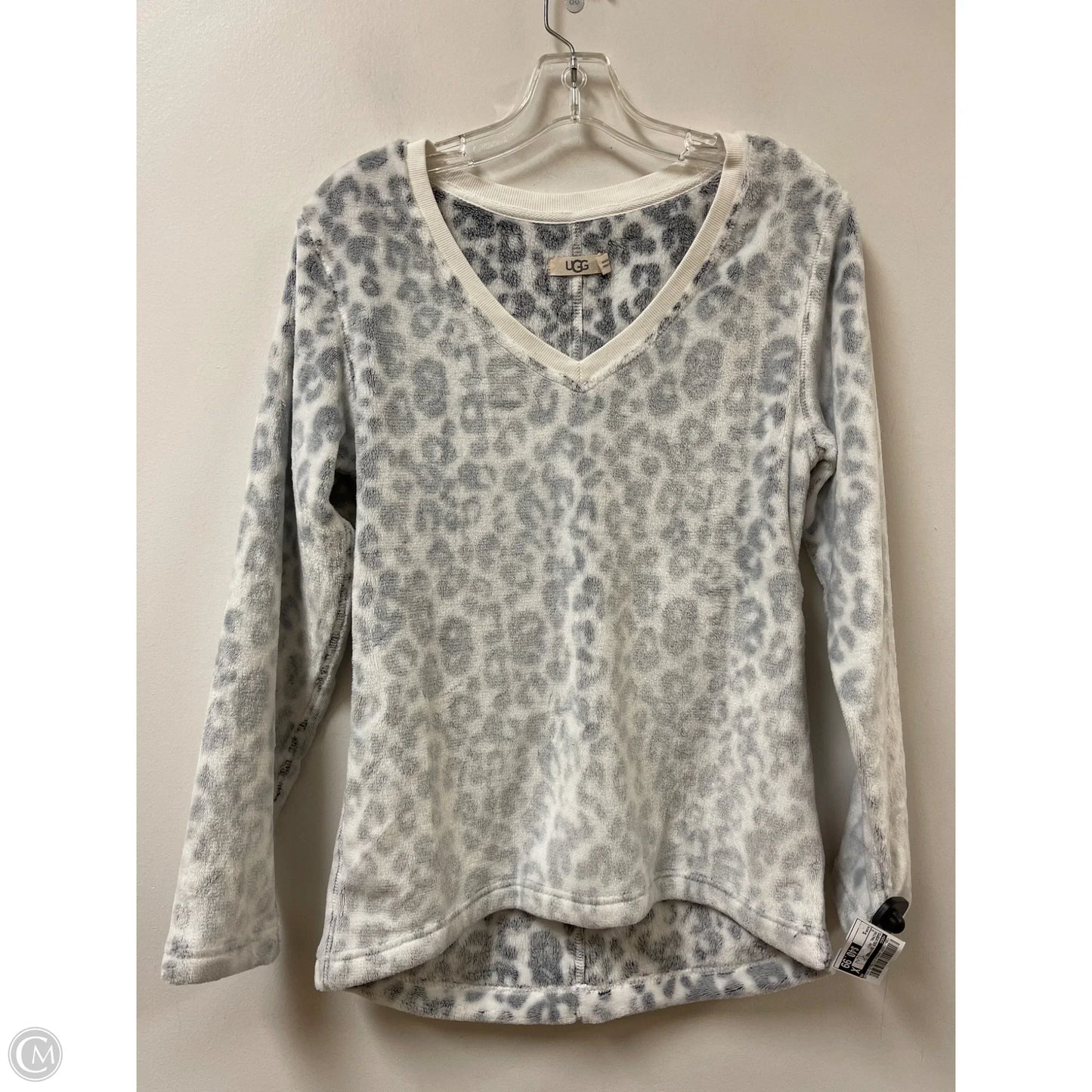 Sweater Designer By Ugg In Animal Print, Size: S