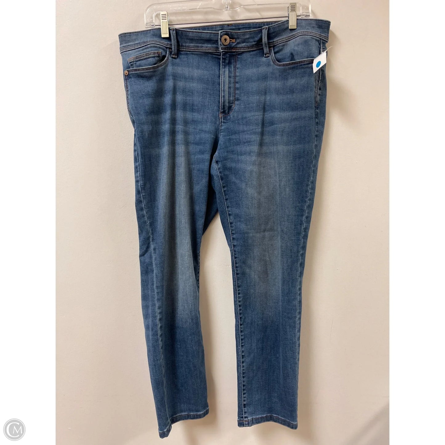 Jeans Skinny By J. Jill In Blue Denim, Size: 12