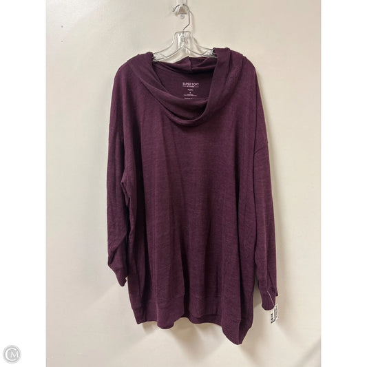 Top Long Sleeve By Torrid In Red, Size: 4x